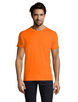 Tee-shirt Homme Blanc à Col Rond Conçu pour Durabilité et Confort