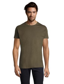 Tee-shirt Homme Army à Col Rond Conçu pour Durabilité et Confort